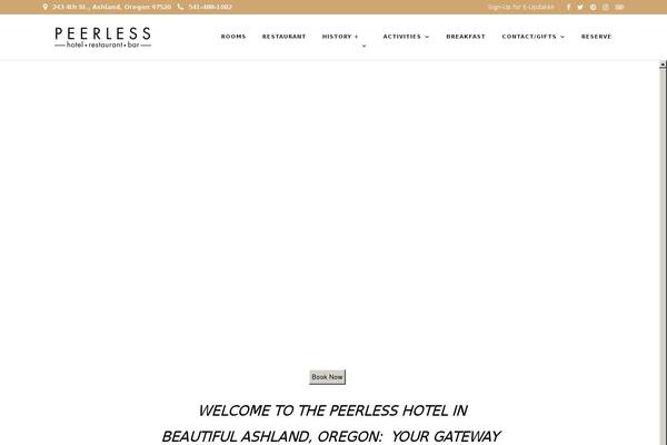peerlesshotel.com site used Grandrestaurant