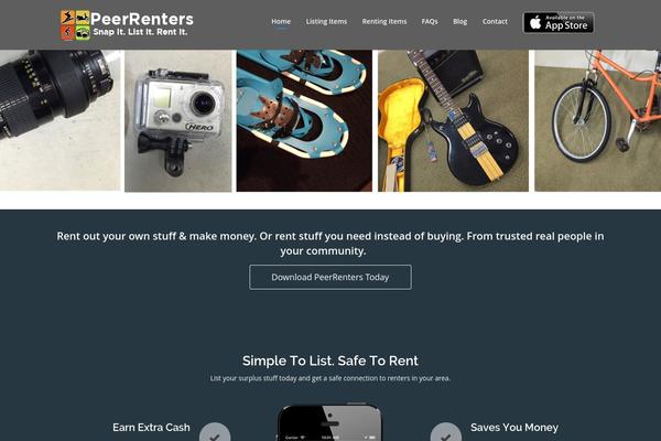 Pursuit theme site design template sample