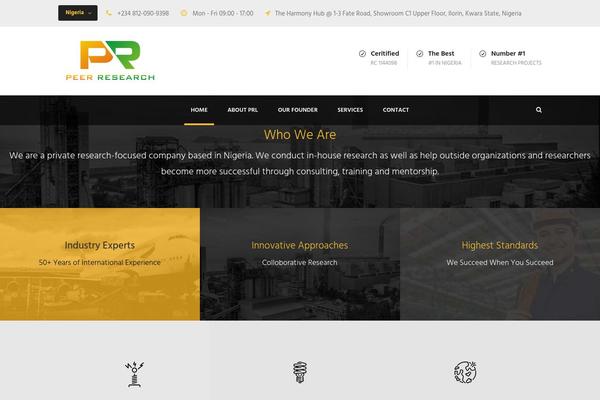 Realfactory theme site design template sample