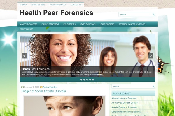 Healthwp theme site design template sample