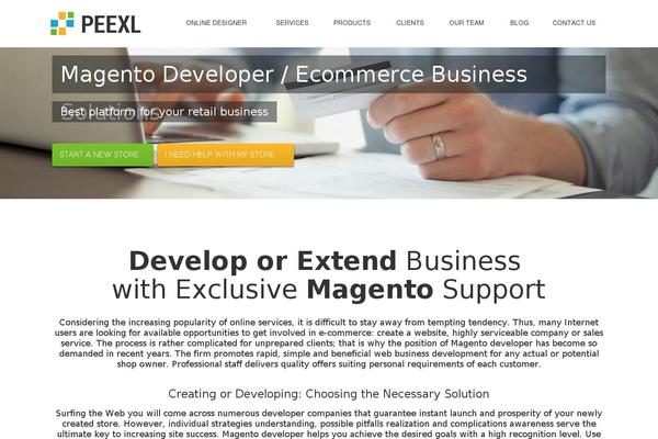 Advertica Lite theme site design template sample