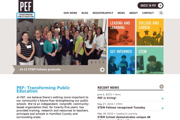pefchattanooga.org site used Pef