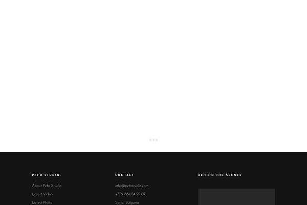 Cinerama theme site design template sample