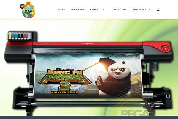 Fusion theme site design template sample