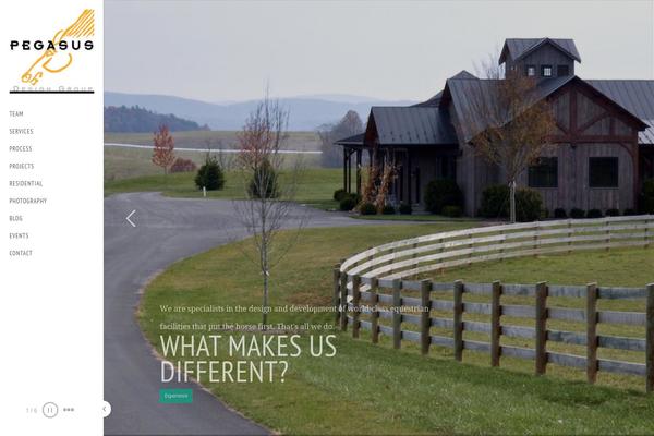 Bigformat theme site design template sample