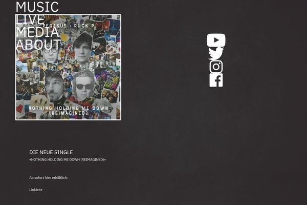 Pegasus theme site design template sample