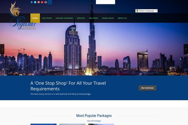 Tour Package V1.02 theme site design template sample