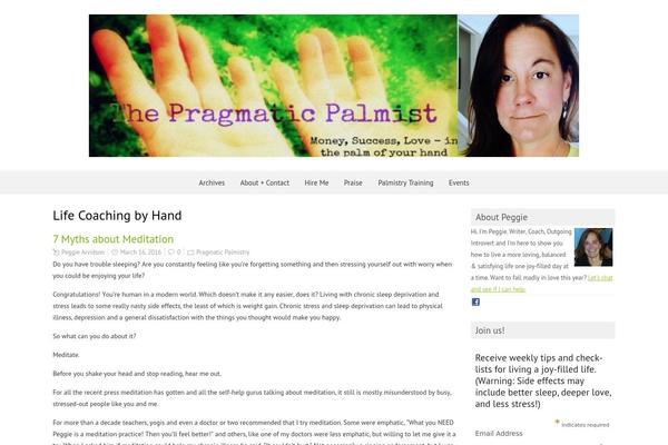 Site using About Me 3000 widget plugin