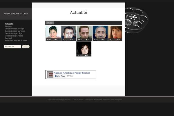Site using Flagallery-skins plugin