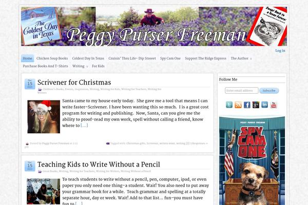 Suffusion theme site design template sample