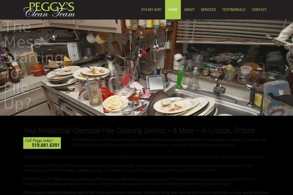 peggyscleanteam.com site used Invert Lite