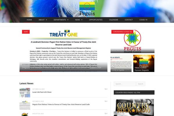 SmartMag Child theme site design template sample