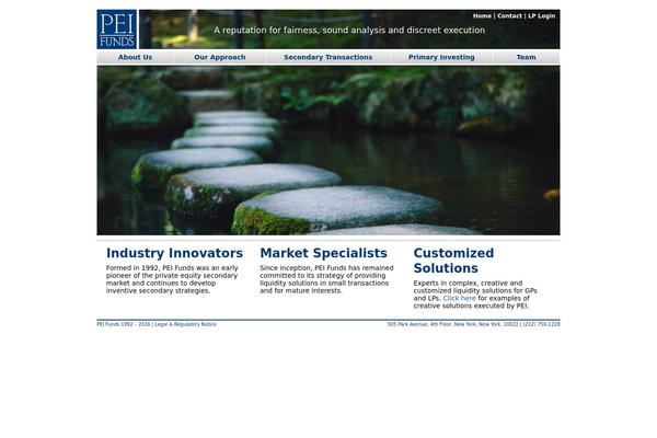 peifunds.com site used Pei