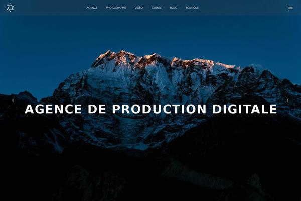 Ronneby theme site design template sample