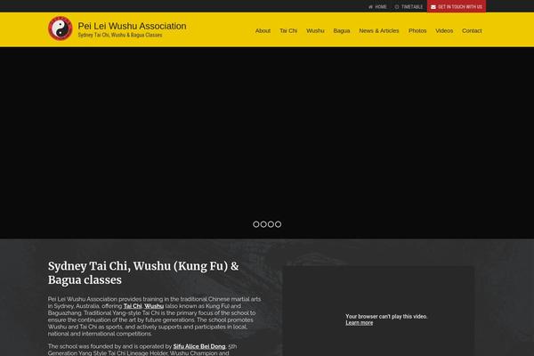 Site using WP Youtube Gallery plugin
