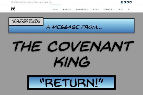 Site using Cornerstone plugin