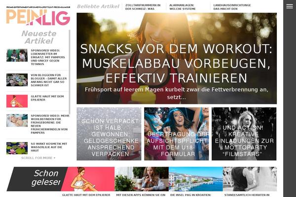Site using Theia-sticky-sidebar plugin