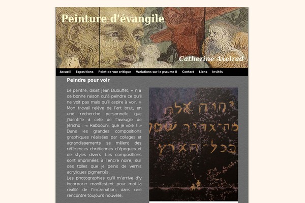 peinture-d-evangile.com site used Beauty-redux