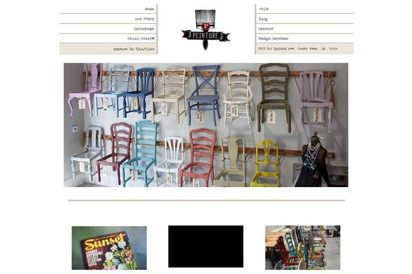 Geraldine theme site design template sample