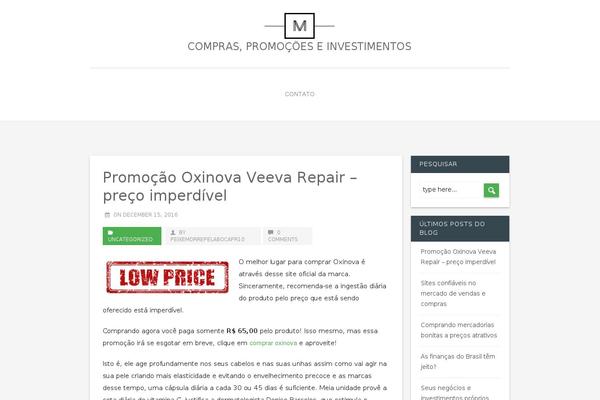 Materialize theme site design template sample