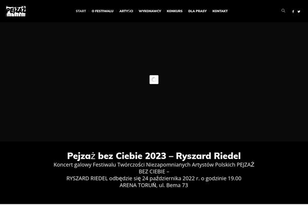 Site using Cmsmasters-events-schedule plugin