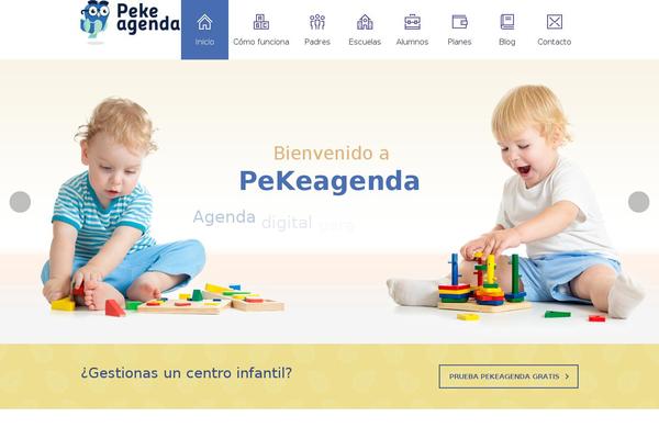 Site using Page-builder plugin