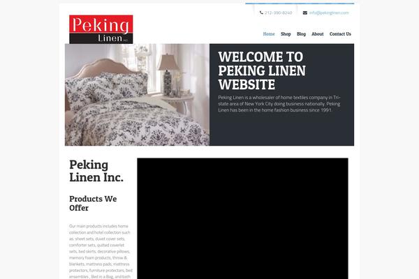 Bretheon theme site design template sample