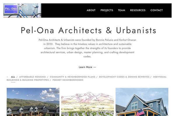 Arki theme site design template sample