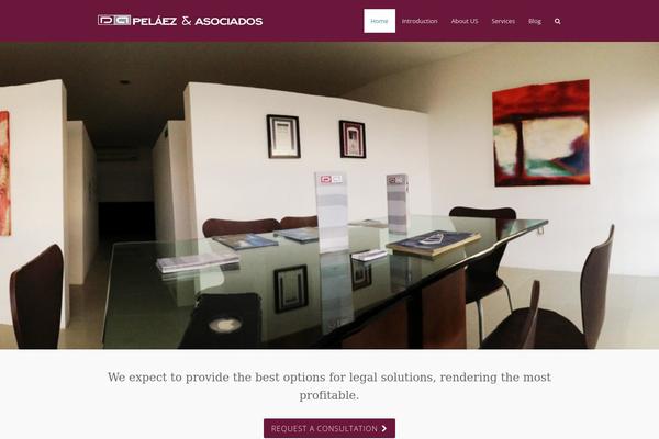 Total theme site design template sample