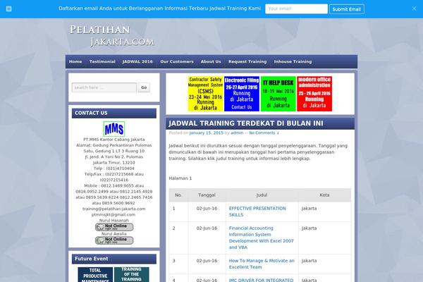 Mms theme site design template sample