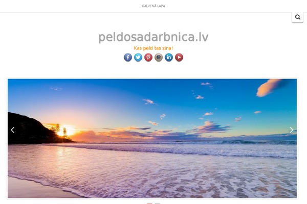 Inkzine theme site design template sample