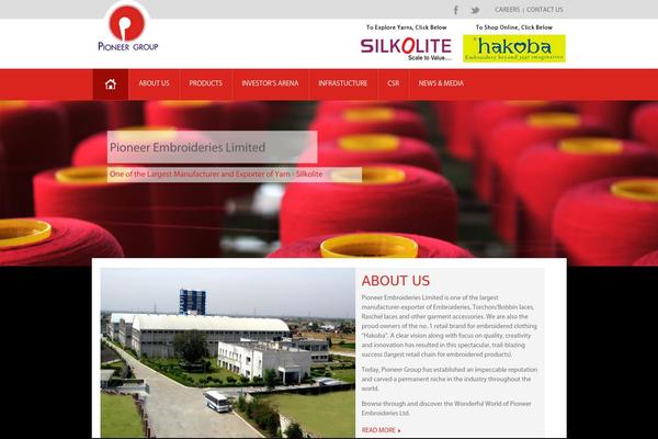 Twentyfifteen_child theme site design template sample