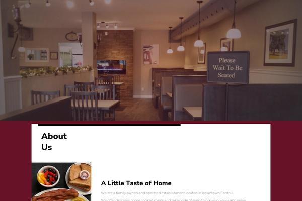 Site using Qode-restaurant plugin