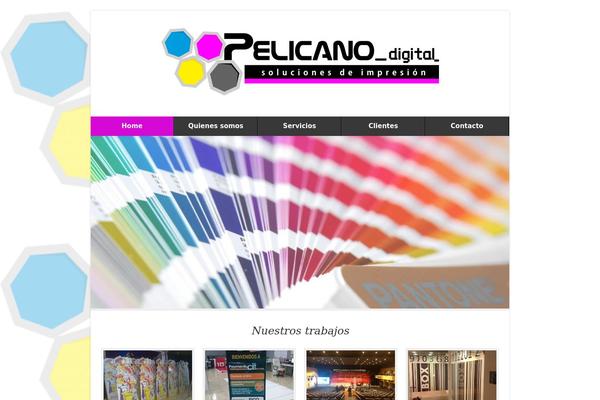 Pytheas theme site design template sample