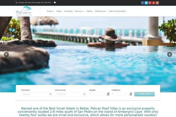 Starhotel theme site design template sample