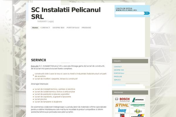 pelicanul.ro site used Splendio
