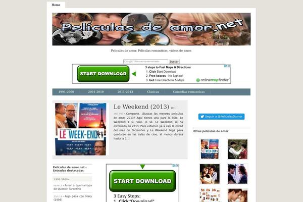 Mimbo theme site design template sample
