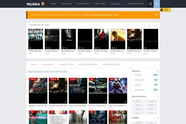Grifus theme site design template sample