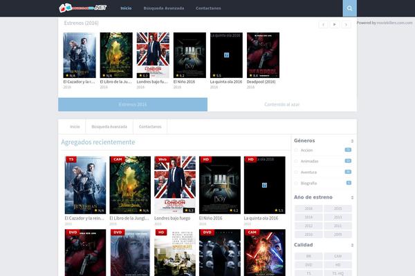 Grifus theme site design template sample