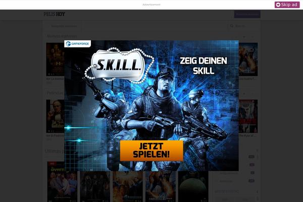 Grifus theme site design template sample