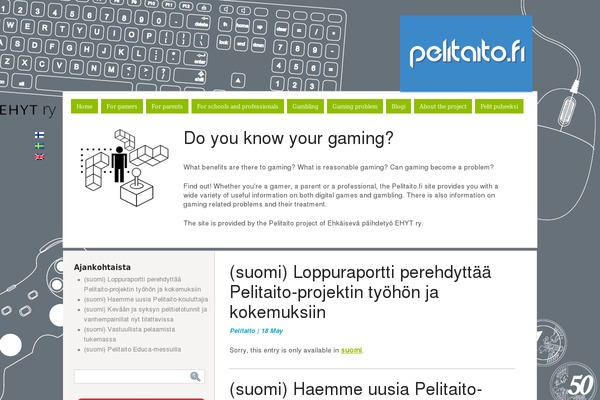 pelitaito.fi site used Outdoorsy_fixed