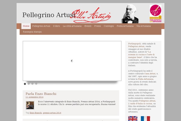 Site using Easing Slider plugin