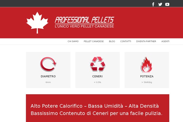 pelletcanada.it site used Pellet