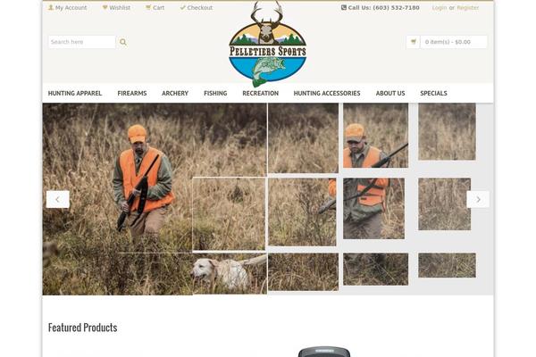 Venedor theme site design template sample