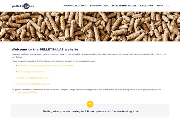 pelletsatlas.info site used Envo eCommerce