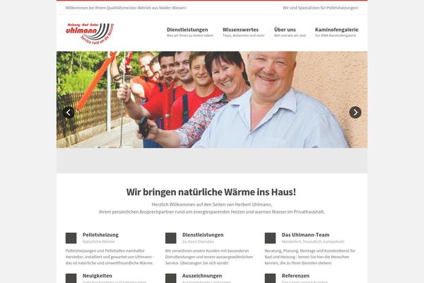 Robust theme site design template sample