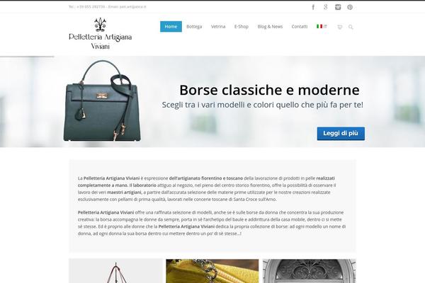 Rustik theme site design template sample
