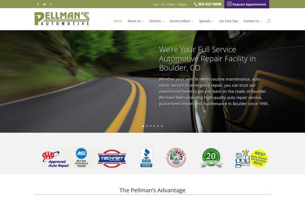 Autovitals theme site design template sample