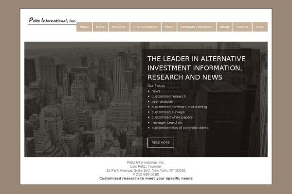 FoundationPress theme site design template sample