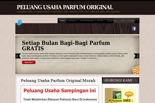 peluangusahaparfumoriginal.com site used Stonewood